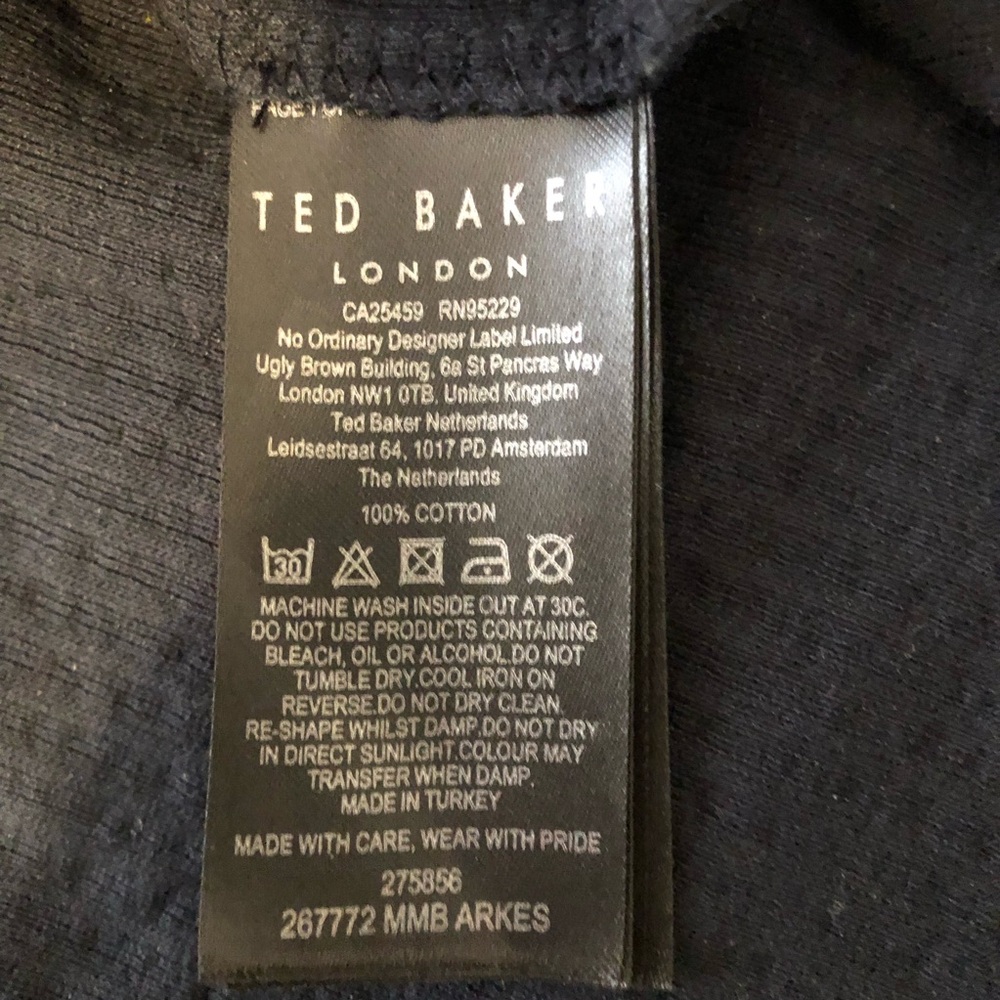 Ted Baker Arkes polo shirt. Size XL. - Picture 8 of 11